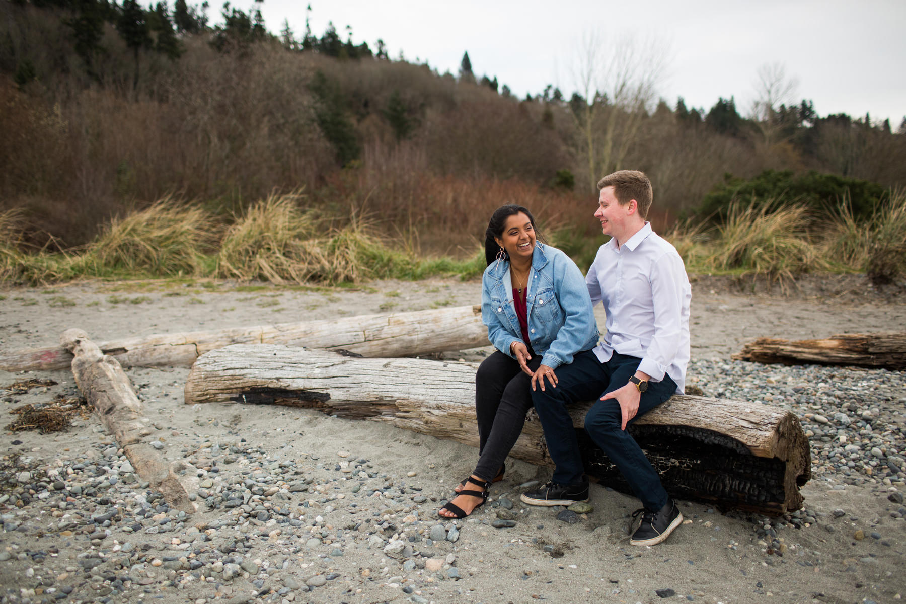 Golden Gardens Engagement Photos